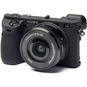 Sony A6500 Rubber Silicon Case For DSLR Camera