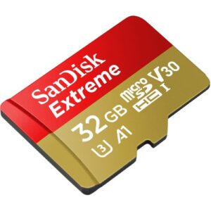 SanDisk 32GB Extreme UHS-I microSDHC Memory Card 100mb/Sec