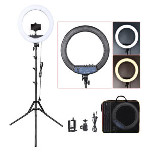 JMARY RING LIGHT FM-18R (18″ OR 45cm) WITH STAND