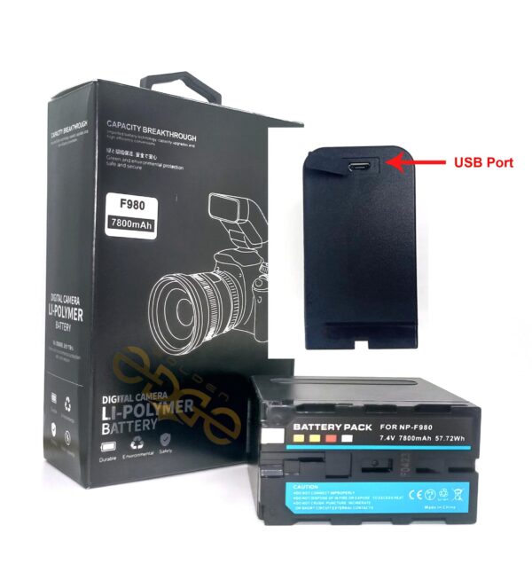 Sony Battery NP F980 Powerbank Battery
