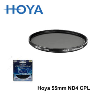 Hoya 55mm ND4 CPL Filter – Enhanced Light Control