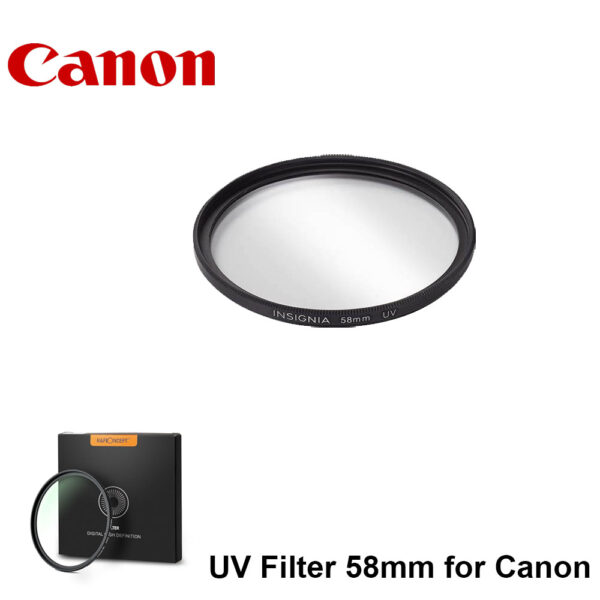 UV Filter 58mm for Canon – Protect Your Lens