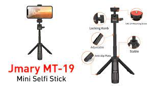 JMARY MT-19 Mini Portable Tripod for Phones & Cameras