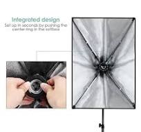 Intey Softbox Continuous Lighting for Photography & Video