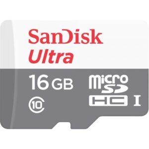 SANDISK Micro SDHC 16GB Ultra (Class-10 48mbps)