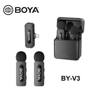 3 Year Warranty BOYA V3 Mic For Iphone IOS Device