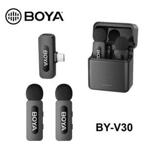 BOYA BY-V30 Wireless Dual Mic For Type C Devices