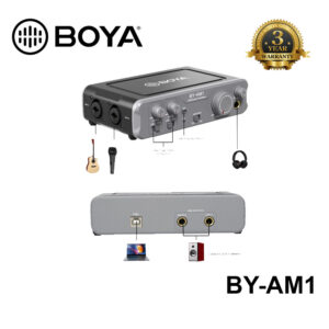 BOYA BY-AM1 Dual-Channel Audio Mixer