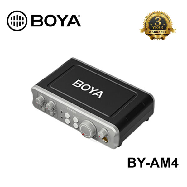 BOYA BY-AM4 Dual-Channel Audio Interface