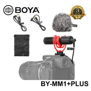 BOYA BY-MM1 + Plus Camera Video Record Microphone Playback Audio