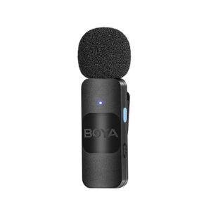 BOYA BY-V2 Wireless Microphone With NR Button for iphone,IOS Devices