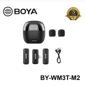 BOYA BY-WM3T-M2 Wireless Lavalier Microphone