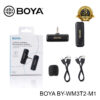 BOYA BY-WM3T2-M1 Wireless Lavalier Microphone with Noise Cancellation