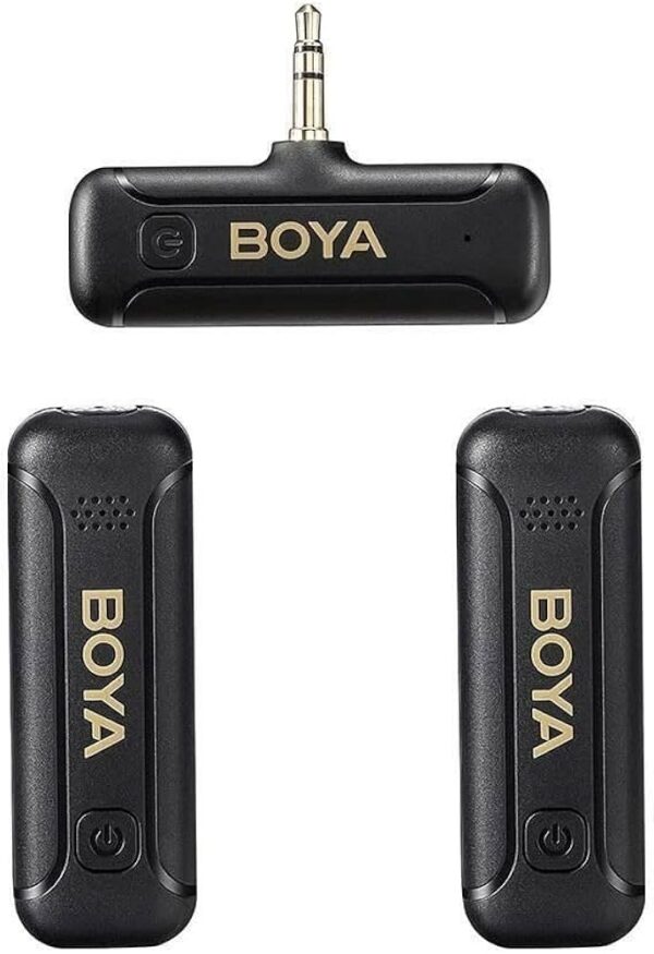 BOYA BY-WM3T2-M1 Wireless Lavalier Microphone with Noise Cancellation