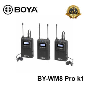 BOYA BY-WM8 Pro-K1 UHF Dual-Channel Wireless Microphone