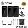 BOYA BY-XM6 S2 Digital Camera Mount 2 Persons Microphone