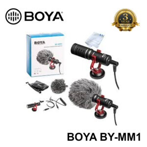 BOYA BY-MM1 Shotgun Mic On Camera Video Microphone