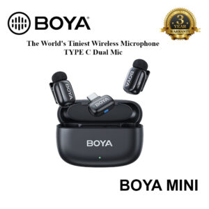 BOYA MINI 14 Dual Type C World's Tiniest Wireless Microphone