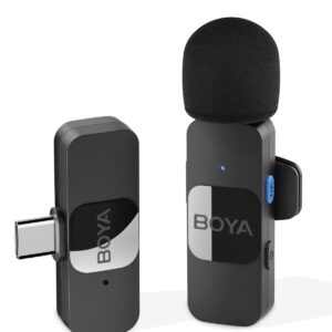 BOYA BY-V10 Wireless Noise Reduction Mic for Mobile, PC & Laptop