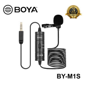 Boya M1S Lavalier Collar Microphone for Android Phone BY-M1s Mic