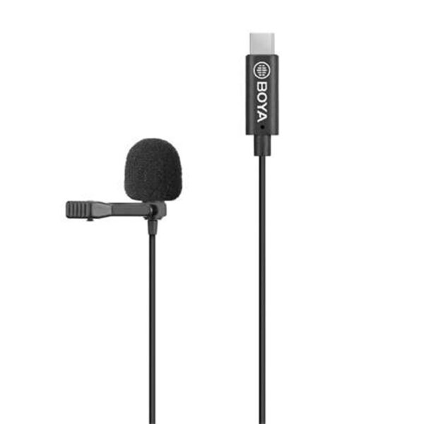 Clip On Latest Mic Boya M3 Lavalier Microphone for Type-C devices