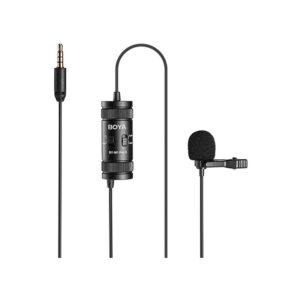 BOYA BY M1DM Dual Lavaliere Microphone For Mobile Camera DSLR